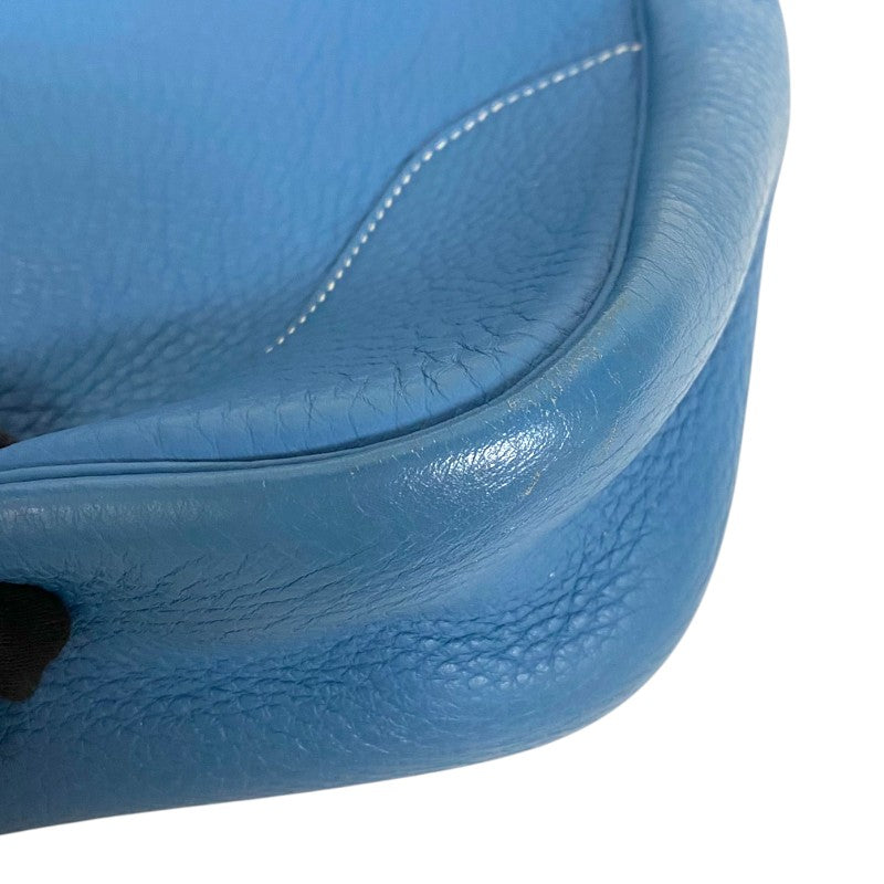 【週末SALE‼︎】エルメス　Hermes  トリム31  ブルージーン エルメス HERMES トリム31 □F刻 ブルージーン ゴールド金具