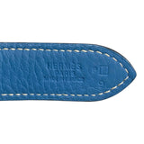 エルメス HERMES トリム31 □F刻 ブルージーン ゴールド金具 トリヨンクレマンス レディース ショルダーバッグ
