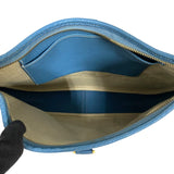 エルメス HERMES トリム31 □F刻 ブルージーン ゴールド金具 トリヨンクレマンス レディース ショルダーバッグ