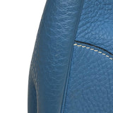 エルメス HERMES トリム31 □F刻 ブルージーン ゴールド金具 トリヨンクレマンス レディース ショルダーバッグ