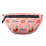 グッチ GUCCI The Jetsonsチルドレン ベルトバッグ 502095 ピンク レザー レディース ボディバッグ