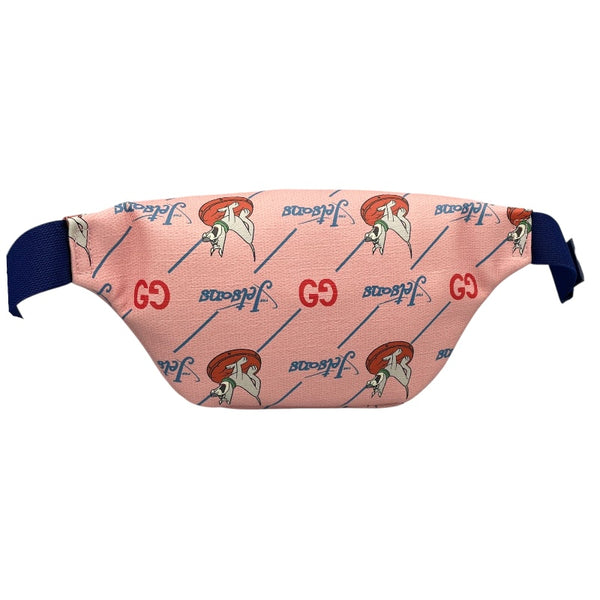 グッチ GUCCI The Jetsonsチルドレン ベルトバッグ 502095 ピンク レザー レディース ボディバッグ