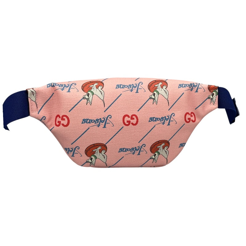 グッチ GUCCI The Jetsonsチルドレン ベルトバッグ 502095 ピンク レザー レディース ボディバッグ