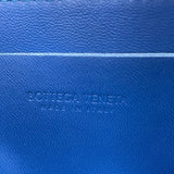 ボッテガ・ヴェネタ BOTTEGA VENETA カセットベルトバッグ 668572 ブルー レザー レディース ボディバッグ