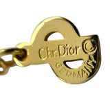クリスチャン・ディオール Christian Dior ハートネックレス ゴールド メタル アクセサリー