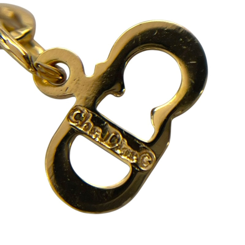 【美品】クリスチャンディオール　ネックレス　ラインストーン　ストーン　ブランド 華麗 Dior Christian ディオール ネックレス ラインストーン