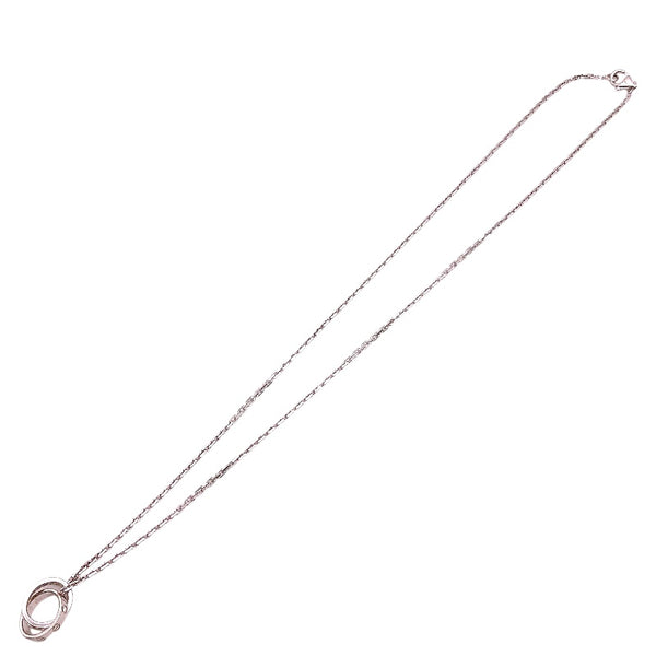 カルティエ Cartier ベビーラブネックレス K18WG/ダイヤモンド ジュエリー