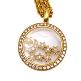 ショパール Chopard ハッピーダイヤネックレス K18ゴールド ジュエリー