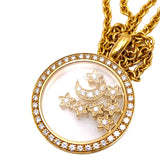 ショパール Chopard ハッピーダイヤネックレス K18ゴールド ジュエリー