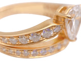 ショーメ CHAUMET ダイヤモンドデザインリング K18PG/ダイヤモンド ダイヤモンド ジュエリー