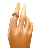 ショーメ CHAUMET ダイヤモンドデザインリング K18PG/ダイヤモンド ダイヤモンド ジュエリー