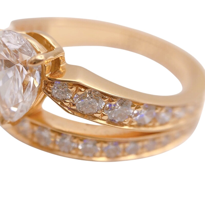 ショーメ CHAUMET ダイヤモンドデザインリング K18PG/ダイヤモンド ダイヤモンド ジュエリー