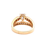 ショーメ CHAUMET ダイヤモンドデザインリング K18PG/ダイヤモンド ダイヤモンド ジュエリー