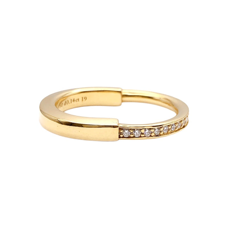 ティファニー TIFFANY＆CO ロックリング K18ゴールド ジュエリー