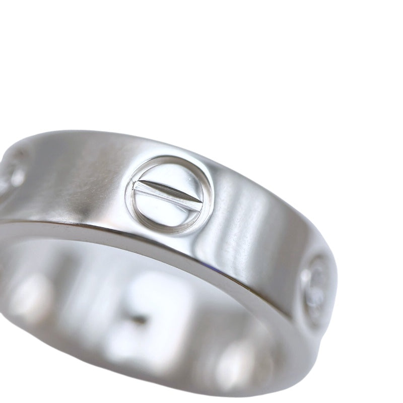 カルティエ Cartier ラブリング K18WG/ダイヤモンド ジュエリー