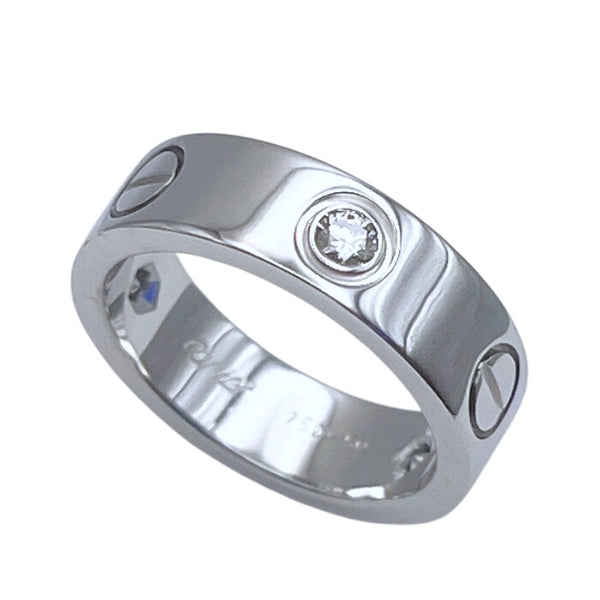 カルティエ Cartier ラブリング K18WG/ダイヤモンド ジュエリー