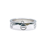 カルティエ Cartier ラブリング K18WG/ダイヤモンド ジュエリー