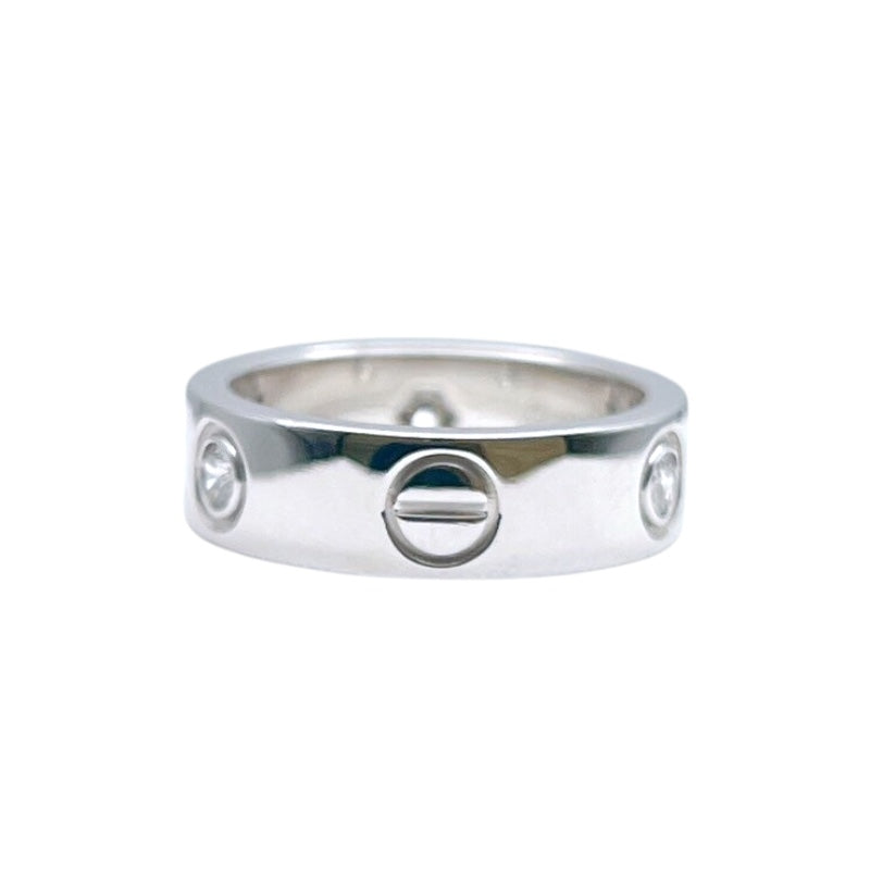 カルティエ Cartier ラブリング K18WG/ダイヤモンド ジュエリー
