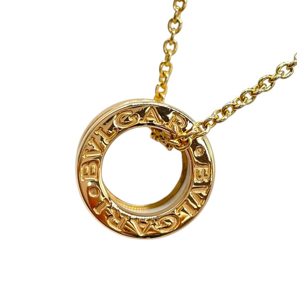 ブルガリ BVLGARI ビーゼロワン ネックレス Au750PG/ホワイトセラミック ジュエリー