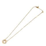 ブルガリ BVLGARI ビーゼロワン ネックレス Au750PG/ホワイトセラミック ジュエリー