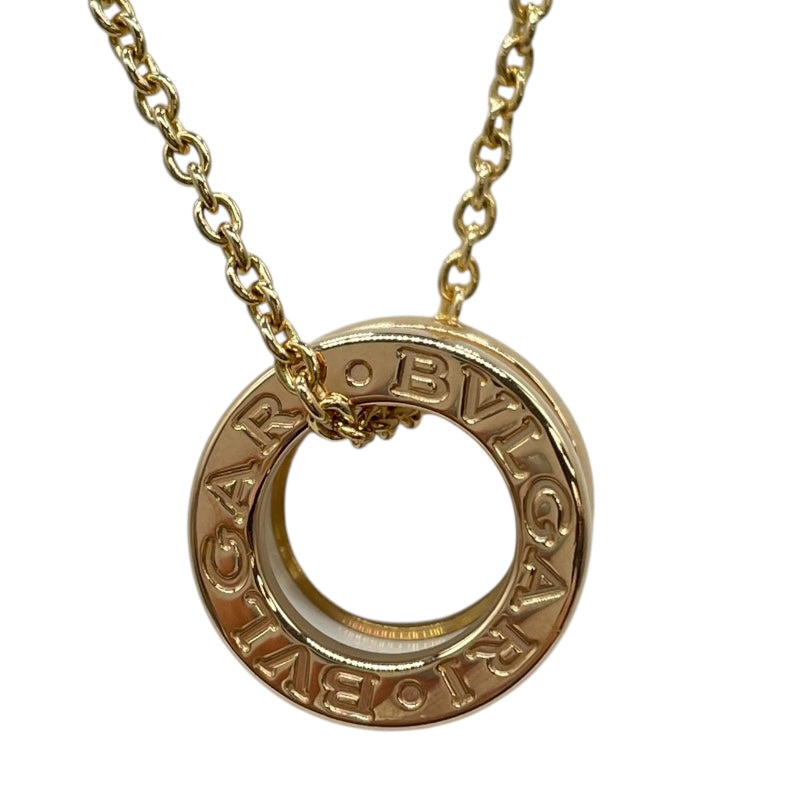 ブルガリ BVLGARI ビーゼロワン ネックレス Au750PG/ホワイトセラミック ジュエリー