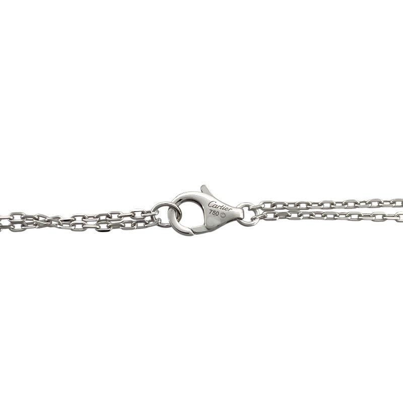 カルティエ Cartier ラブスリーフープネックレス 750WG ジュエリー
