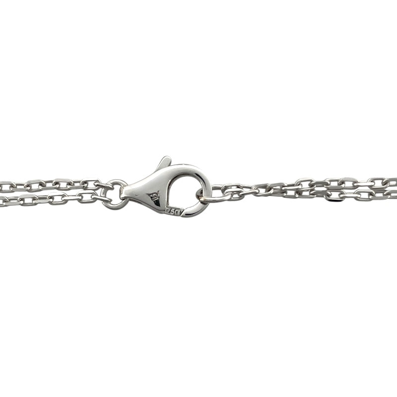 カルティエ Cartier ラブスリーフープネックレス 750WG ジュエリー