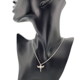 ティファニー TIFFANY＆CO ドラゴンフライネックレス Pt950 ジュエリー