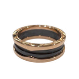 ブルガリ BVLGARI ビーゼロワンリング 2バンド 750PG ジュエリー