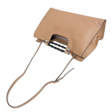 グッチ GUCCI バンプー　2WAYバッグ 370829 ベージュ　シルバー金具 レザー レディース ショルダーバッグ
