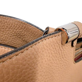 グッチ GUCCI バンプー　2WAYバッグ 370829 ベージュ　シルバー金具 レザー レディース ショルダーバッグ