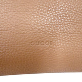 グッチ GUCCI バンプー　2WAYバッグ 370829 ベージュ　シルバー金具 レザー レディース ショルダーバッグ