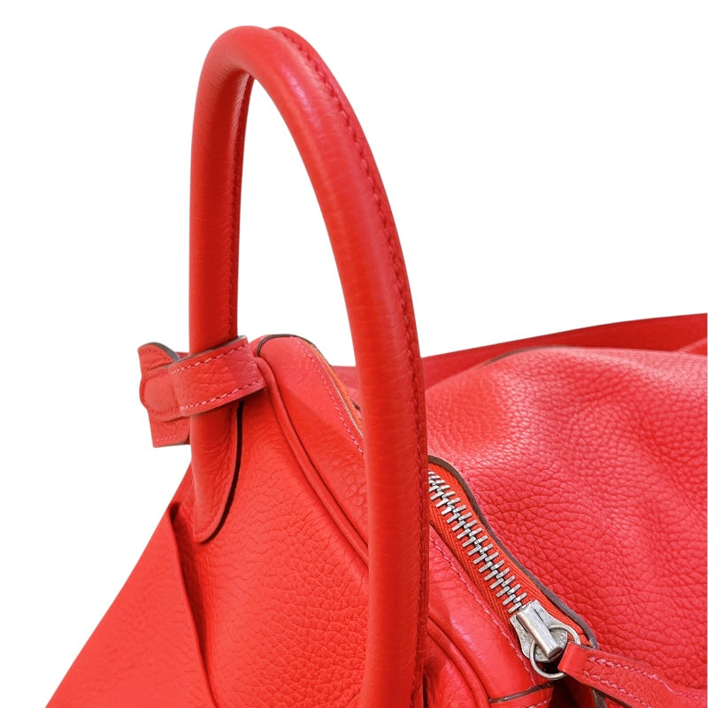 エルメス HERMES リンディ30 X刻 ルージュトマト/SV金具 トリヨン レディース ショルダーバッグ