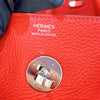 エルメス HERMES リンディ30 X刻 ルージュトマト/SV金具 トリヨン レディース ショルダーバッグ