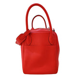 エルメス HERMES リンディ30 X刻 ルージュトマト/SV金具 トリヨン レディース ショルダーバッグ