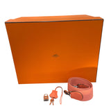エルメス HERMES ツールボックス26 ▢R刻 フラミンゴ/シルバー金具 エバーカラー レディース ハンドバッグ
