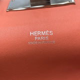 エルメス HERMES ツールボックス26 ▢R刻 フラミンゴ/シルバー金具 エバーカラー レディース ハンドバッグ