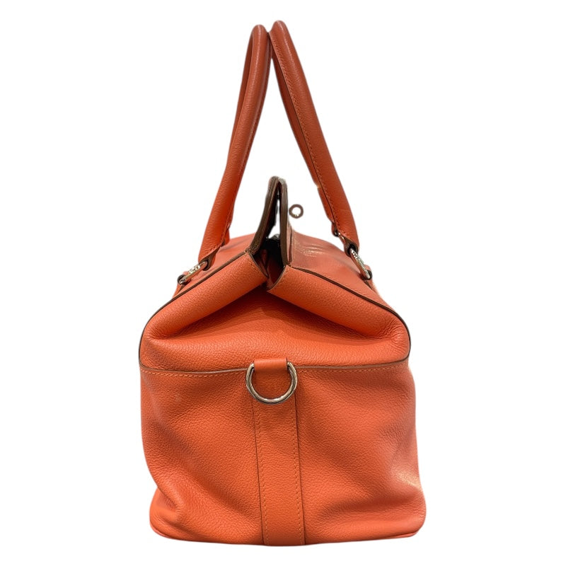 エルメス HERMES ツールボックス26 ▢R刻 フラミンゴ/シルバー金具 エバーカラー レディース ハンドバッグ