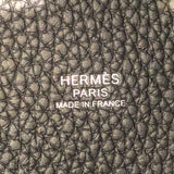 エルメス HERMES ピコタンロックMM K刻 ブラック　シルバー金具 トリヨン レディース ハンドバッグ