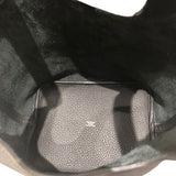 エルメス HERMES ピコタンロックMM K刻 ブラック　シルバー金具 トリヨン レディース ハンドバッグ