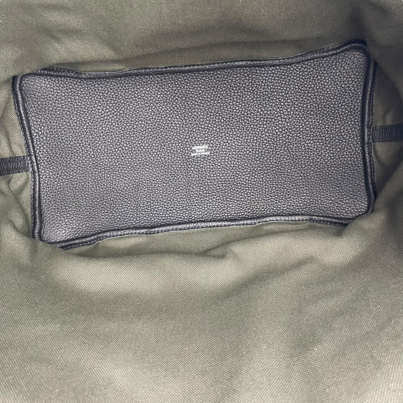 エルメス HERMES ピュールサングル U刻 カーキ SV金具 トワル レディース トートバッグ
