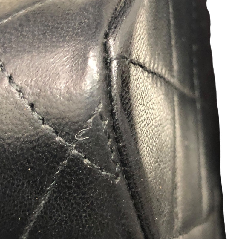 シャネル CHANEL マトラッセ25 A01112 ブラック/ゴールド金具 ラム レディース ショルダーバッグ