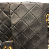 シャネル CHANEL マトラッセ25 A01112 ブラック/ゴールド金具 ラム レディース ショルダーバッグ