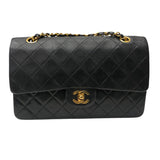 シャネル CHANEL マトラッセ25 A01112 ブラック/ゴールド金具 ラム レディース ショルダーバッグ