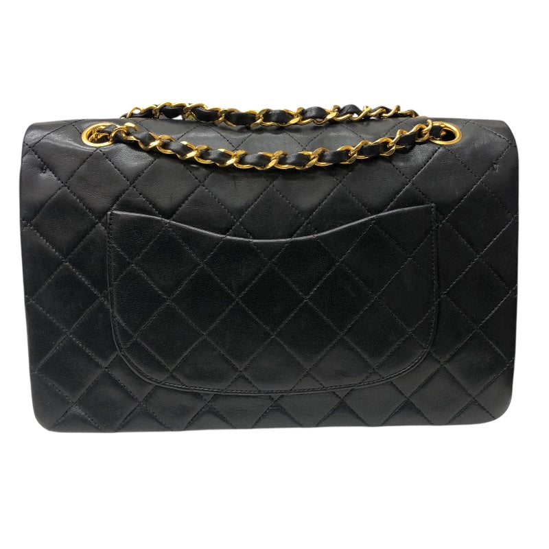 シャネル CHANEL マトラッセ25 A01112 ブラック/ゴールド金具 ラム レディース ショルダーバッグ
