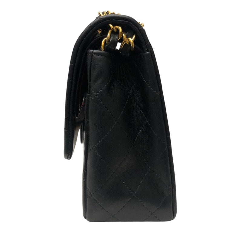 シャネル CHANEL マトラッセ25 A01112 ブラック/ゴールド金具 ラム レディース ショルダーバッグ