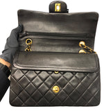 シャネル CHANEL マトラッセ25 A01112 ブラック/ゴールド金具 ラム レディース ショルダーバッグ