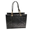 クリスチャン・ディオール Christian Dior エッセンシャルミディアム M87210ZVJM900 ブラック ラム レディース ハンドバッグ