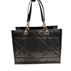 クリスチャン・ディオール Christian Dior エッセンシャルミディアム M87210ZVJM900 ブラック ラム レディース ハンドバッグ