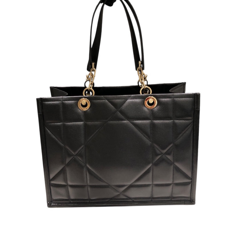 クリスチャン・ディオール Christian Dior エッセンシャルミディアム M87210ZVJM900 ブラック ラム レディース ハンドバッグ